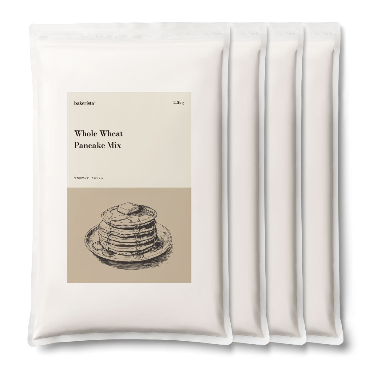 全粒粉パンケーキミックス